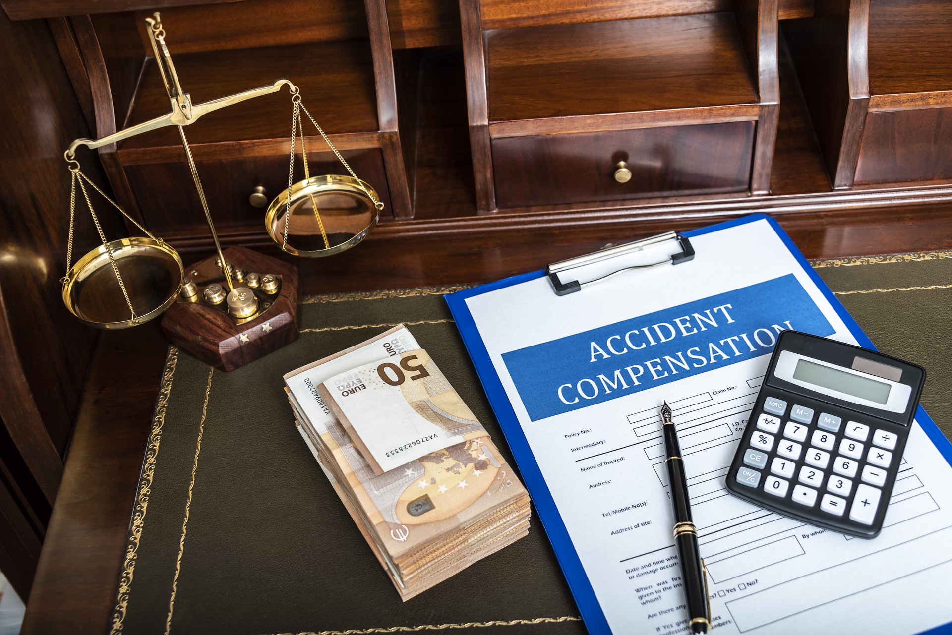 Medical malpractice claim form for lawyers. Calculation of compensation.